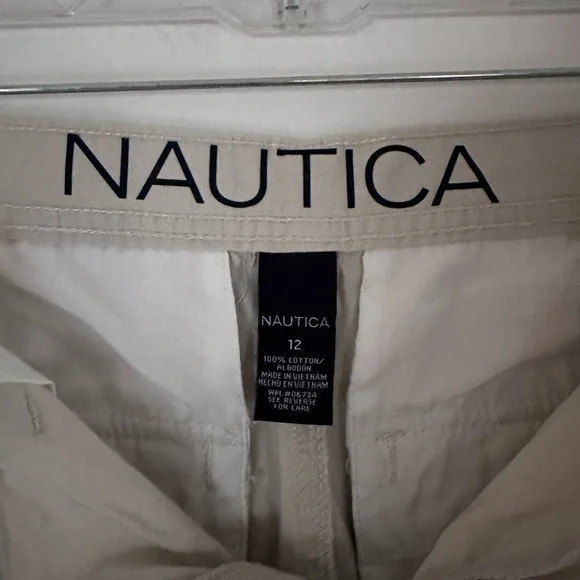 Nautical Boys Light Khaki Cargo Shorts- Size 12 - Picture 3 of 5